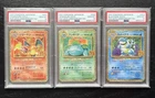 Pokémon 25th Anniversary Charizard Blastoise Venusaur 001 002 003/025 PSA 10