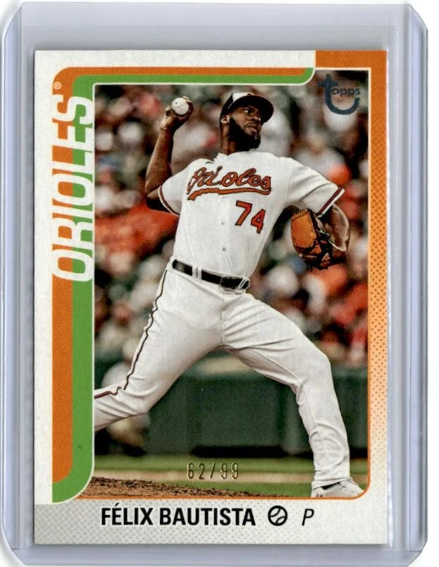 2025 Topps Series 2 #423 Felix Bautista Vintage Stock /99