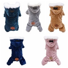 Winter Warm Pet Dog Jumpsuit Windproof Dog Clothes for Small Dogs Chihuahua Jack