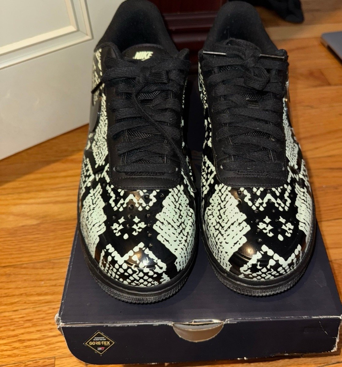 Size 10 - Nike Air Force 1 Foamposite Pro Cup Glow Snakeskin