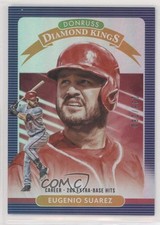 2020 Panini Donruss Diamond Kings Career Stat Line 233/280 Eugenio Suarez #4 sh7