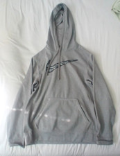 NIKE Men's Therma-Fit Gray Pullover Training Hoodie - Small