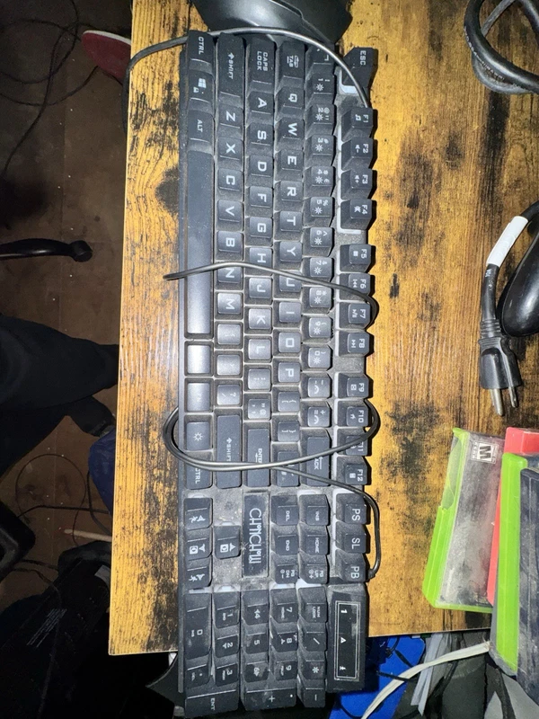 RGB Wired Mechanical Gaming Keyboard Desktop PC
