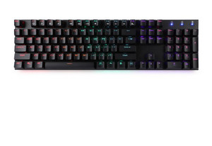ABKO HACKER K640 Clavier de jeu mécanique noir KR/EN