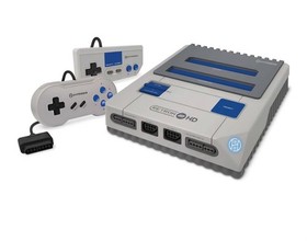 Hyperkin RetroN 2 HD Gaming Console for NES/SNES/Super Famicom  Games - Gray