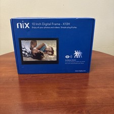 Nix 10 Inch Digital Frame - Open Box Manual 