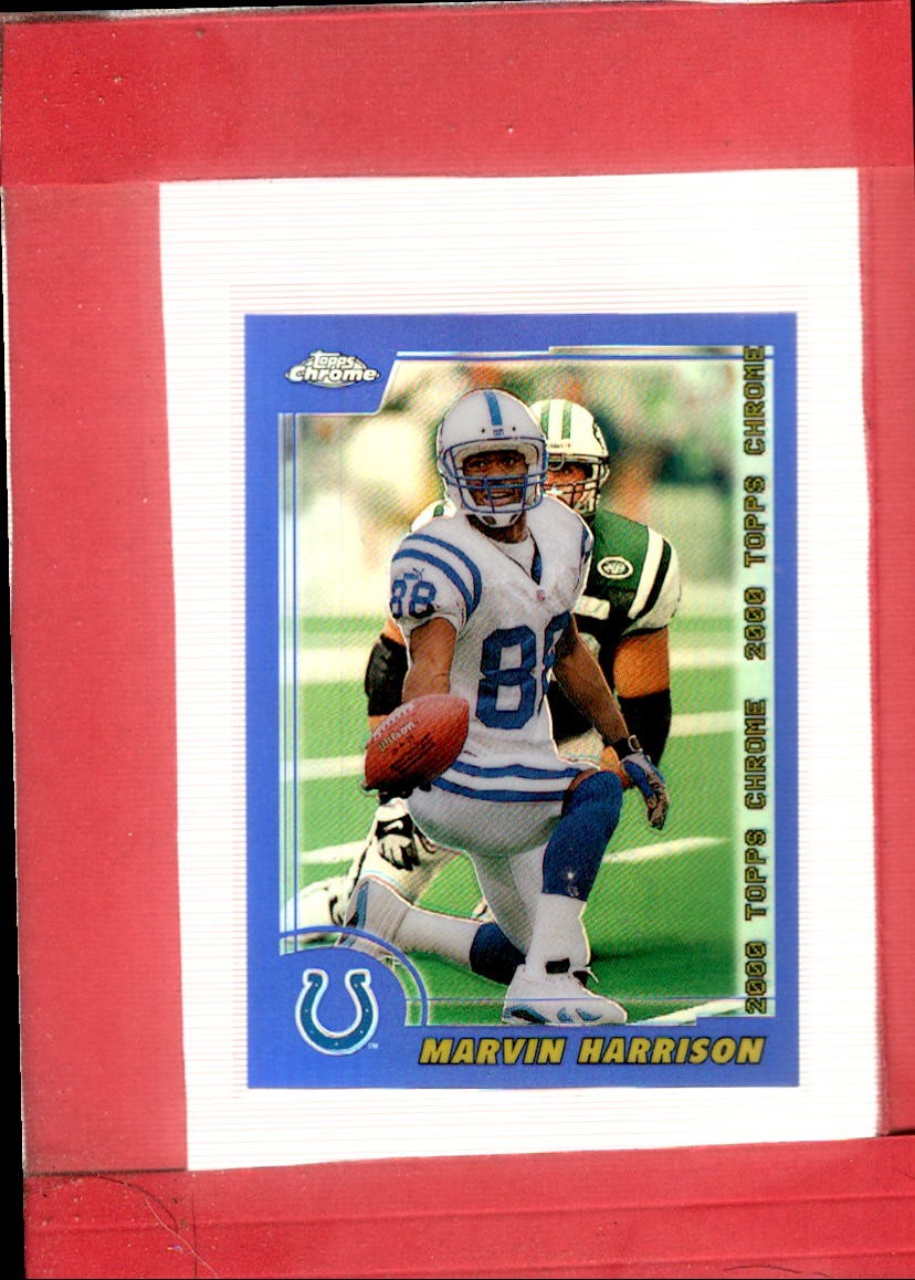 2000 Topps Chrome Refractors #160 Marvin Harrison MINT Colts ID:76039