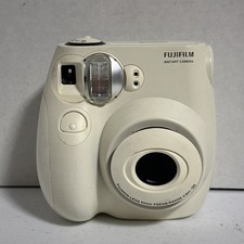 -FUJIFILM- 16162434 Instax Mini 7S White Instant Fim Camera  Tested  