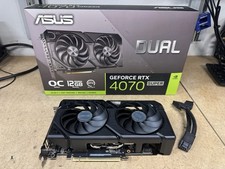 ASUS RTX 4070 SUPER 12GB DUAL-RTX4070S-O12G-E...