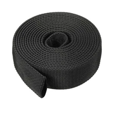 0.7" Dia 10FT Nylon Protective Hose Sleeve Cable Cover Protection Black