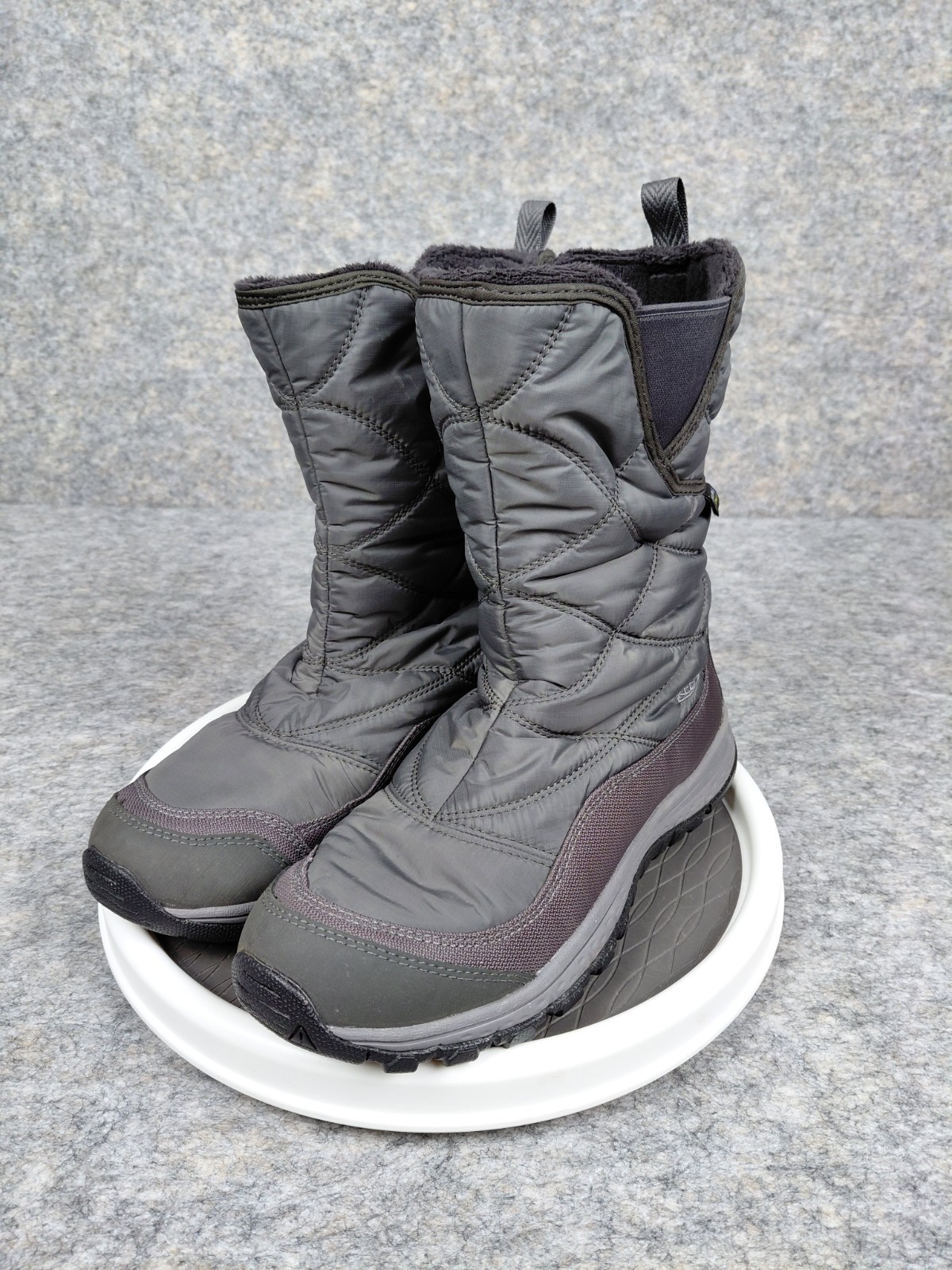 Stivali Keen Terradora impermeabili pull on donna taglia 8 5 grigio e nero invernali