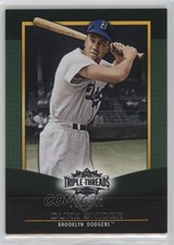 2011 Topps Triple Threads Emerald /249 Duke Snider #11 HOF 04eb