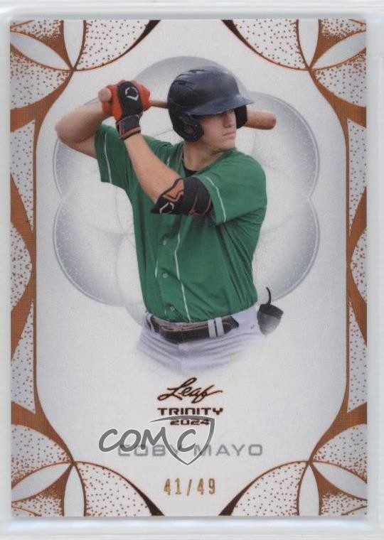 2024 Leaf Trinity Bronze /49 Coby Mayo #59 13u1