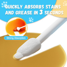 Dog Ear Cleaning Swabs   Gourd-Shaped Design for Safe Pet Ear Care, Prevents ...