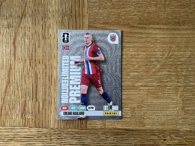 Erling Haaland Limited Edition Premium Panini WC 2026 Insert Card