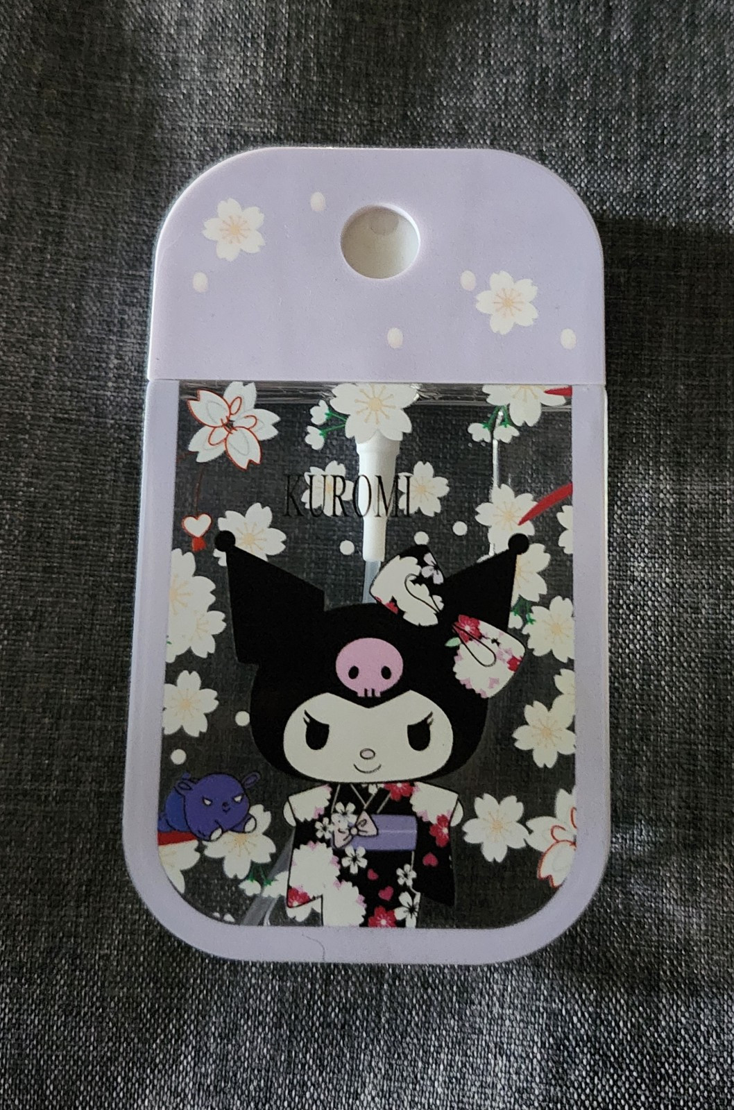 Kuromi Hello Kitty Sanitizer Spray Refill Bottle Sanrio Style