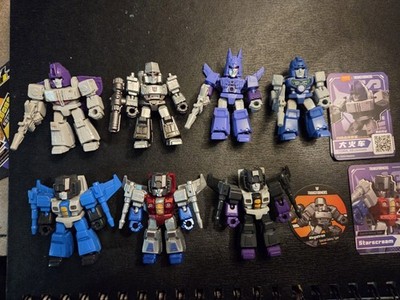 Transformers Blokees Defender Lot x7 Special Galaxy Type Megatron 100% Complete!
