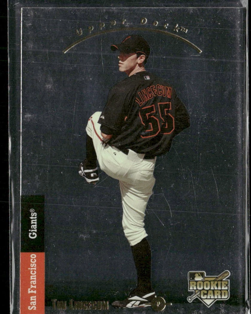 Upper Deck Tim Lincecum Baseball Sports Trading Cards