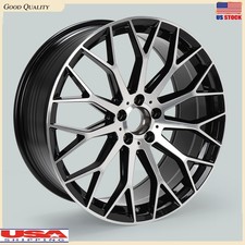 20 Replacement Wheel Black Rim For Mercedes-benz S-class S450 S500 S550 Rim Us