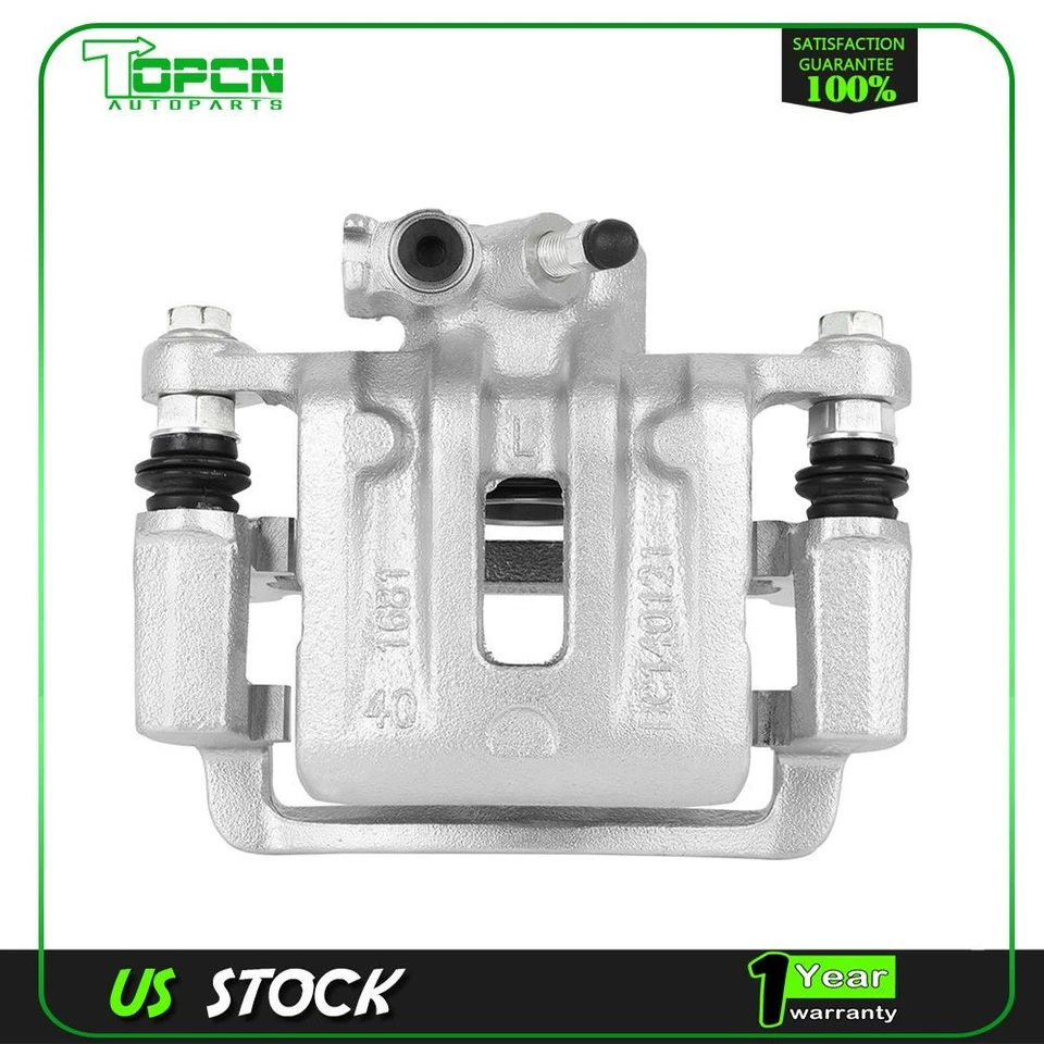 For CHEVROLET EQUINOX PONTIAC TORRENT Rear Pair Brake Calipers And Ceramic Pads - Image 2 of 4