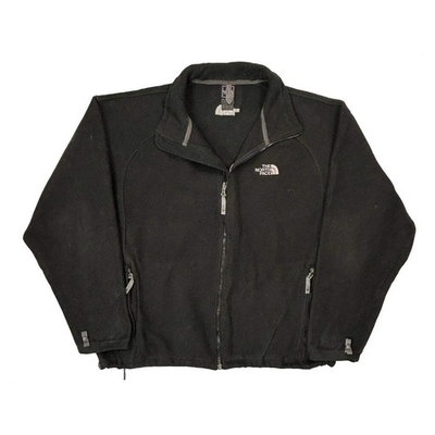 #ad #ad The North Face Fleece Jacket XL Black Polyester $68.49