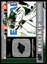 2021-22 Upper Deck Rookie Retrospective Kaapo Kahkonen Minnesota Wild #RR-10