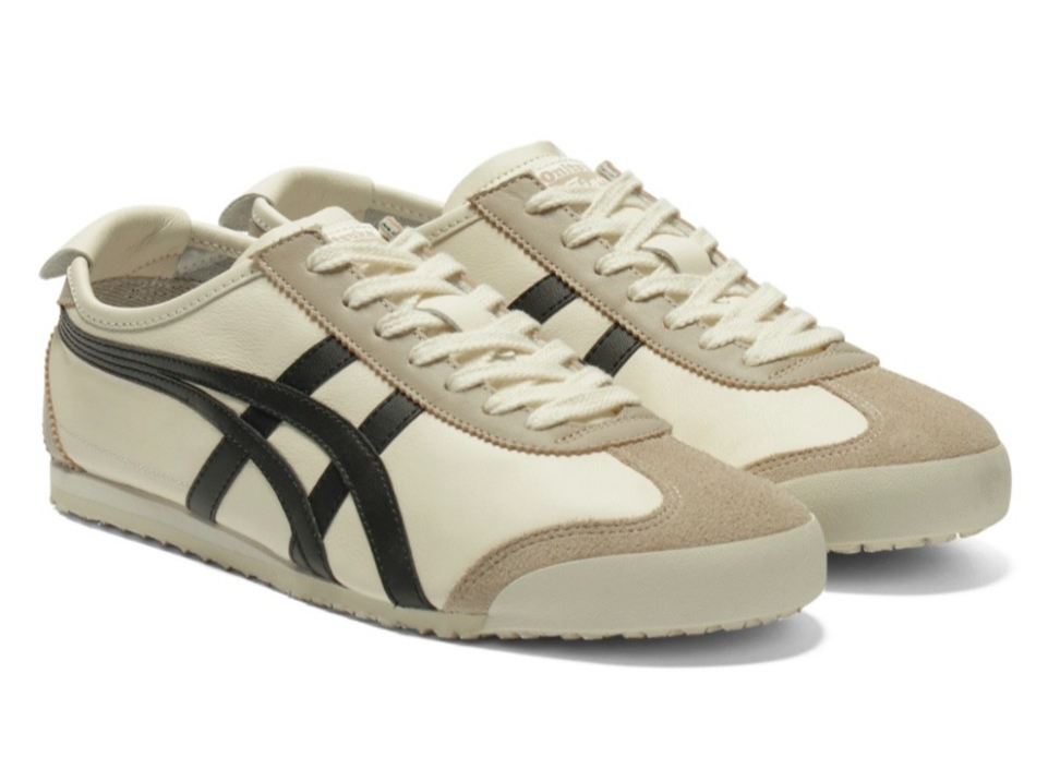 Onitsuka Tiger MEXICO 66 1183C102 752 IVORY BLACK | eBay