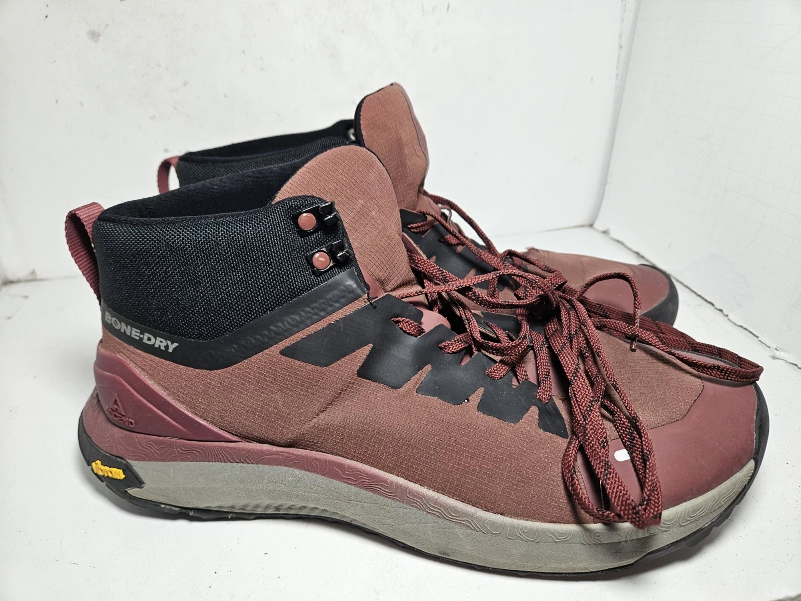 Ascend Men’s 11 Mojave LT Mid Sable/Rock Ridge Waterproof Hiking Boots