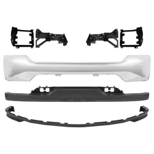 For 2016-2018 Chevy Silverado 1500 WT/ Custom Front Bumper Cover Kit W/O Sensor