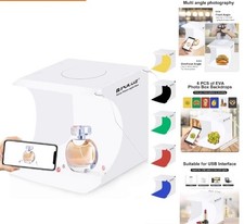 Puluz Folding Portable Photo Studio Light Box with LED Lights  FREE SHIPPING 