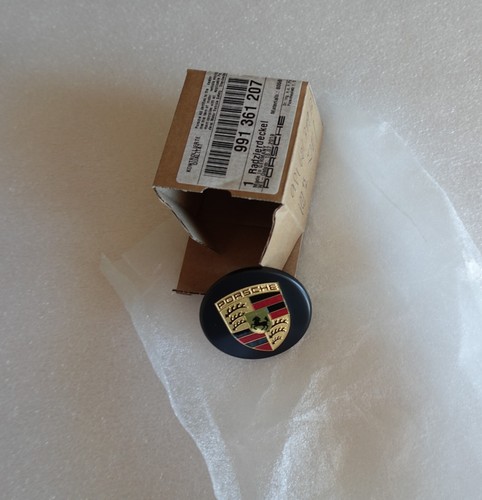 Porsche 991 Turbo Roue Centre Serrure Hub Casquette One Blk Logo 99136120720 - Photo 9 sur 12