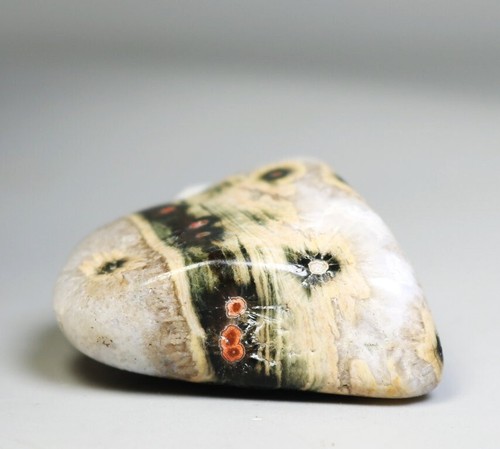 Natural Ocean Jasper Agate Eye Quartz Crystal Stone Pendant Mineral Specimen - Picture 8 of 11