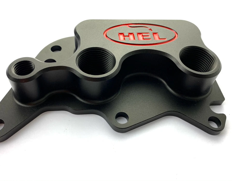 Placa de despegue del motor del enfriador de aceite HEL para BMW Mini R56 - Imagen 2 de 2