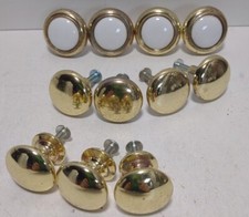 Miscellaneous Cabinet Pull Knobs With Screws Lot Of 11