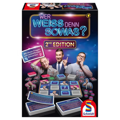 Schmidt Spiele Wer weiss denn sowas? 2nd Edition Familienspiel Wissensspiel