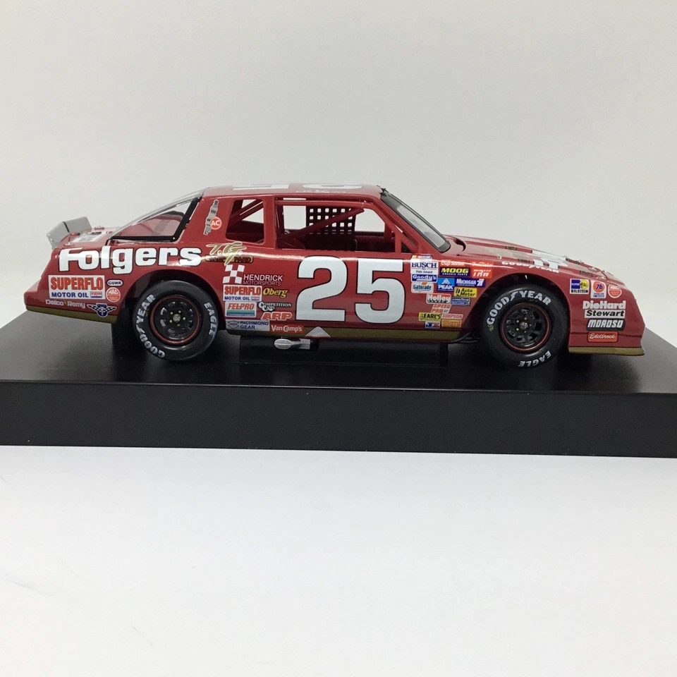 Ken Schrader 1988 Folgers Talladega Win 1:24 Diecast - Image 4 of 4