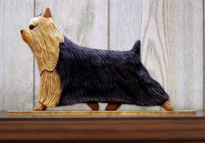 Yorkie Sign Plaque Wall Decor