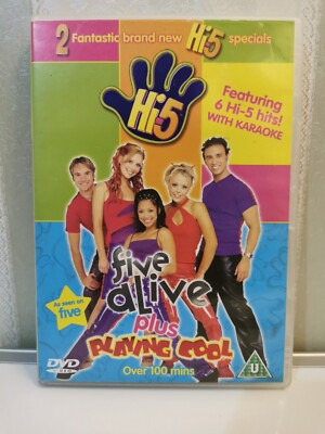 Hi-5: Five Alive + Playing Cool DVD 6 Hits With Karaoke Over 100