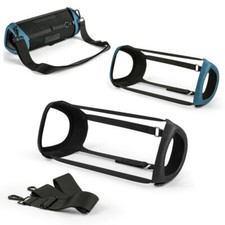 For Sony SRS-XB43 Speaker EVA Protective Case Portable Cover with Shoulder Strap