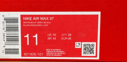 Nike Air Max 97 shoes, size 11, worn once like brand new - Picture 3 of 10