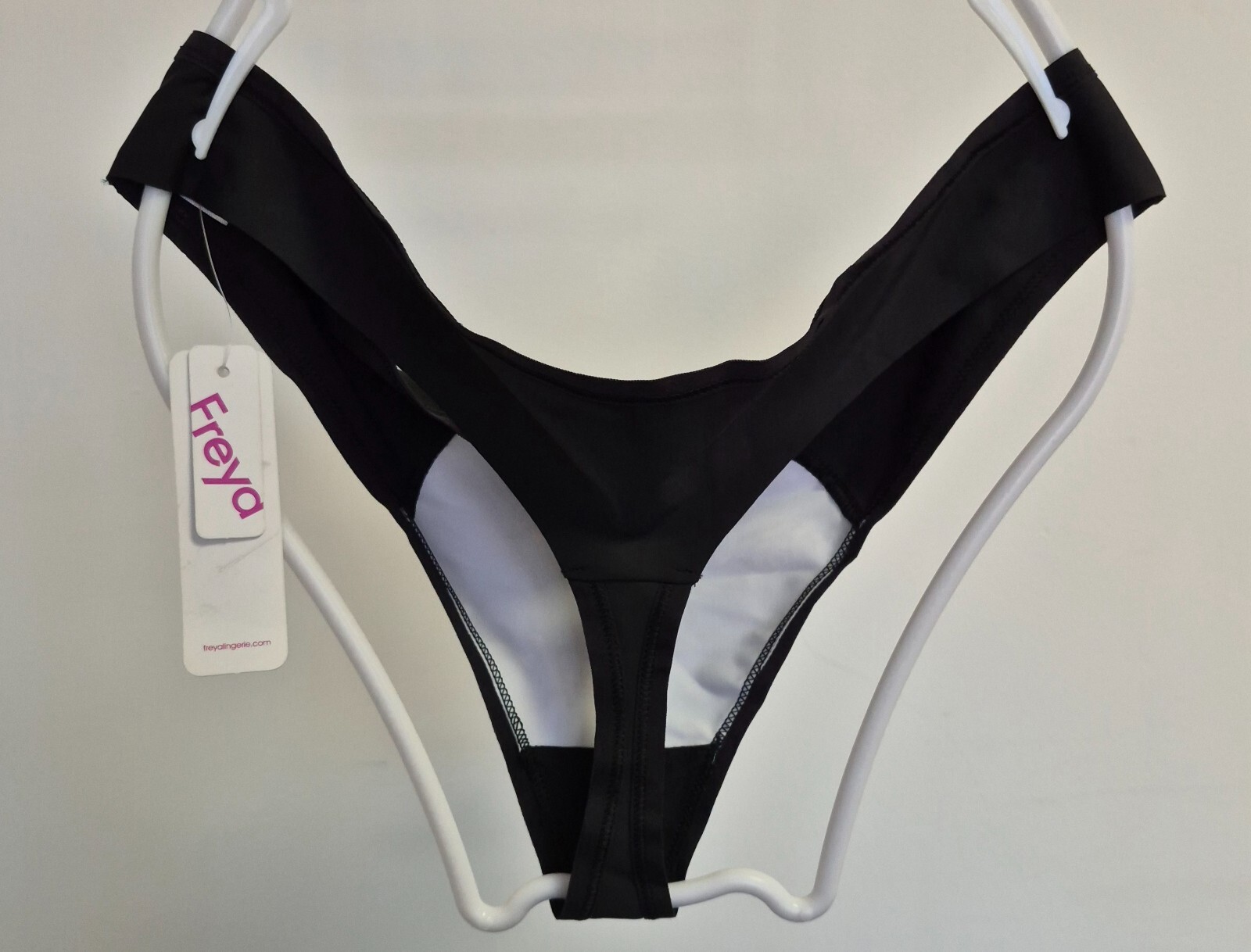 Freya Shapewear & Thong 36DD/L Black/Grey Floral NWT image 5