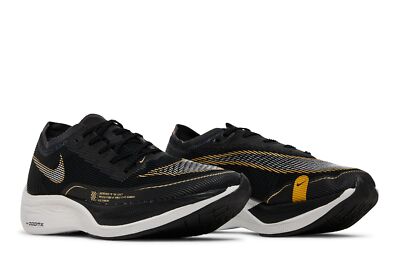 Nike Wmns ZoomX Vaporfly NEXT% 2 Black Metallic Gold Coin CU4123