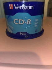 Verbatim CD-R Discs 700MB/80min 52x Spindle Silver 50/Pack 94691