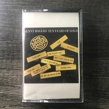 10 Years of Gold by Kenny Rogers Cassette 1979 Liberty