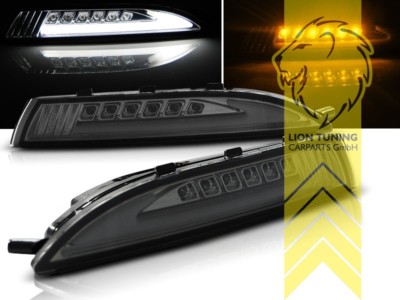 LED Frontblinker für VW Scirocco 3 mit Standlicht schwarz smoke | eBay