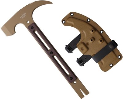 Halfbreed Blades Rhino Rescue Tool 6½'' Bohler K110 Stainless Head G10 Handle
