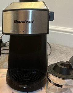 Bonsenkitchen Espressomaschine 15 Bar Kaffeemaschine Maschine Milchschäumstab