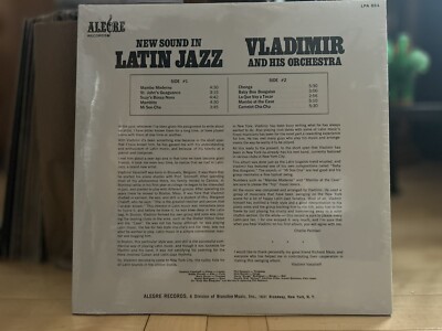 レコードNEW SOUND IN LATIN JAZZ /VLADIMIR レコードNEW SOUND IN