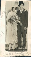 1928 New York Giants Baseball HOF Third Baseman Freddy Lindstrom Press Photo
