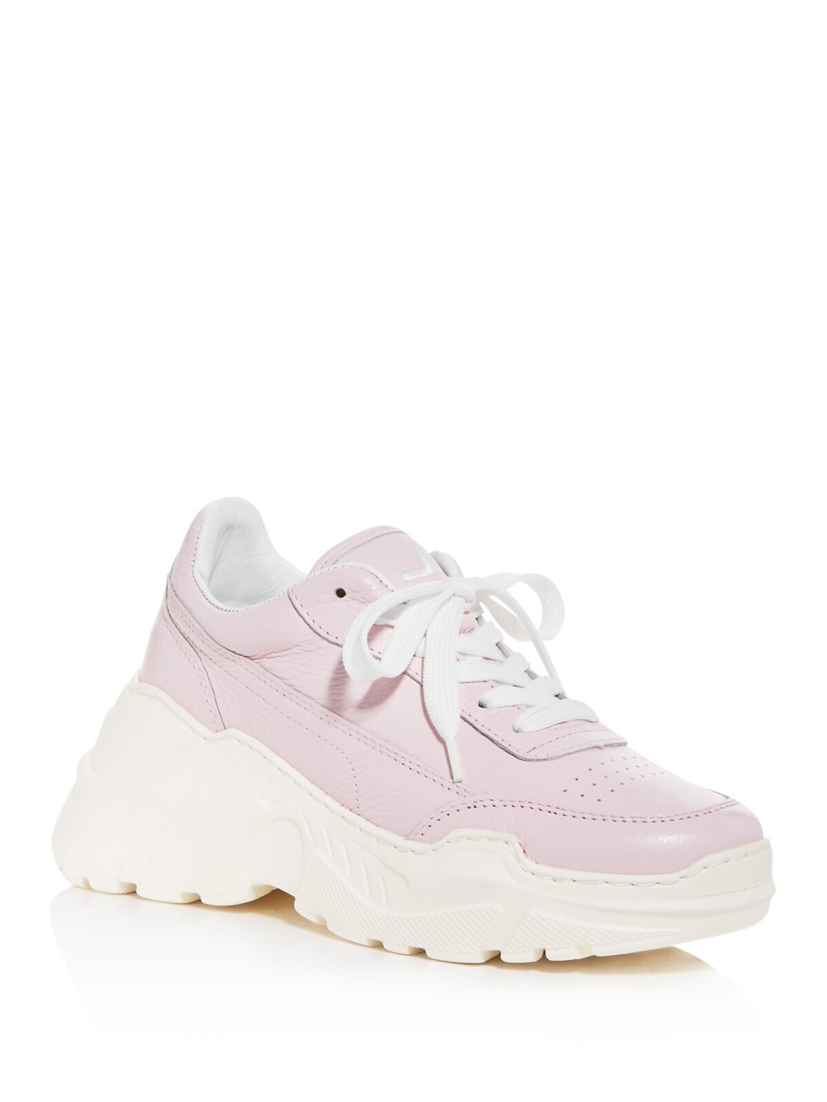 Женские розовые кроссовки на танкетке Zenith на платформе 1-1/2 JOSHUAS, кожаные спортивные кроссовки на танкетке 36